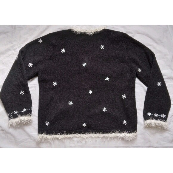 Design Options By Philip & Jane Gordon Reindeer Christmas Sweater Size Medium - Picture 10 of 14